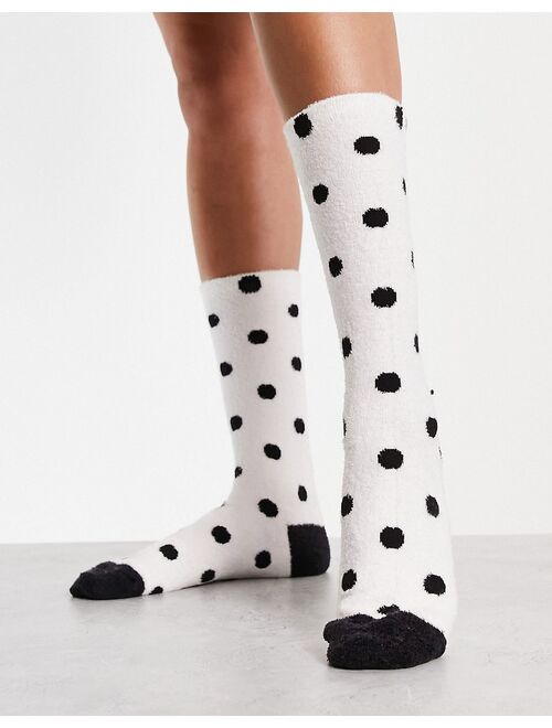 UGG Leslie graphic socks in spot print