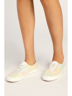 Keds Champion Patina Green Canvas Sneakers