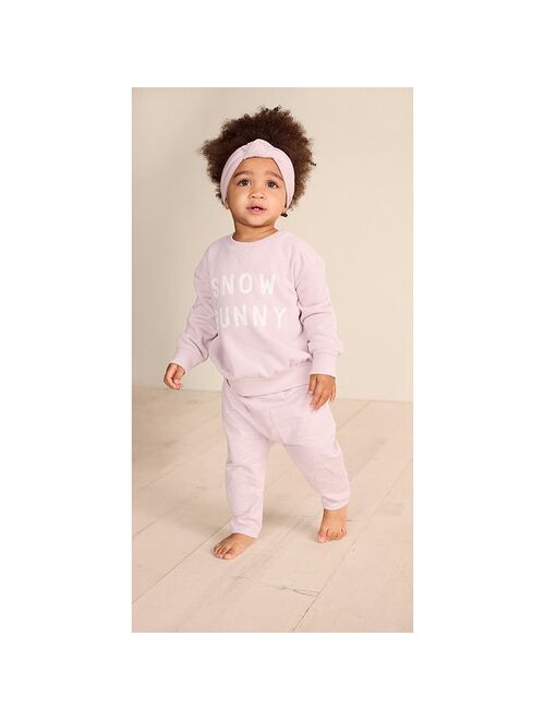 Baby Little Co. by Lauren Conrad Cozy Crew & Pants Set