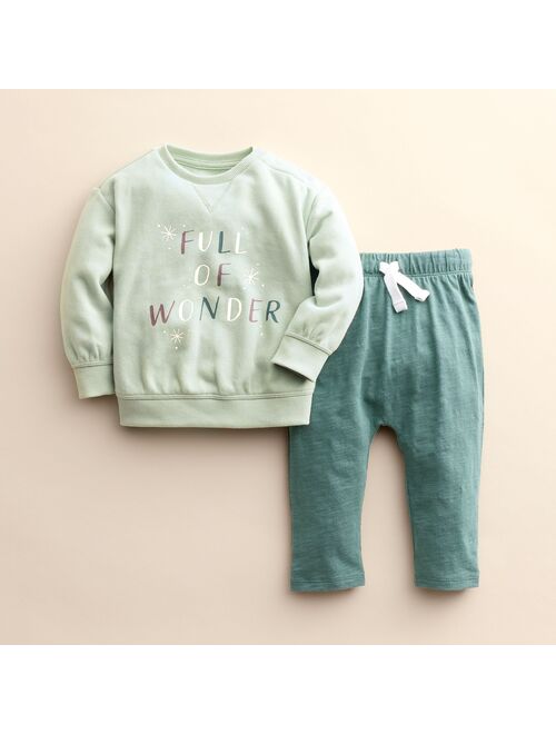 Baby Little Co. by Lauren Conrad Cozy Crew & Pants Set