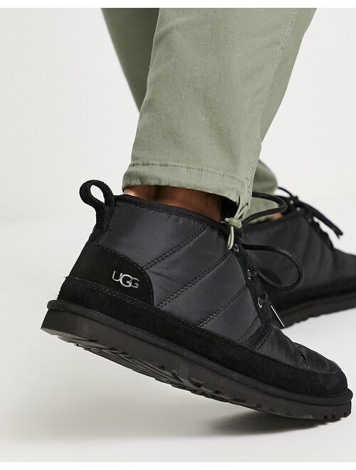 Ugg Neumel Lta quilted boots in black