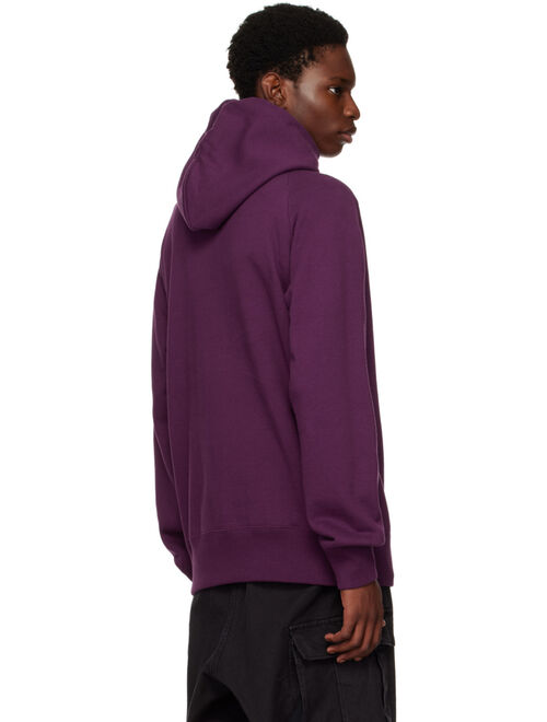 SACAI Purple On & On & On Hoodie