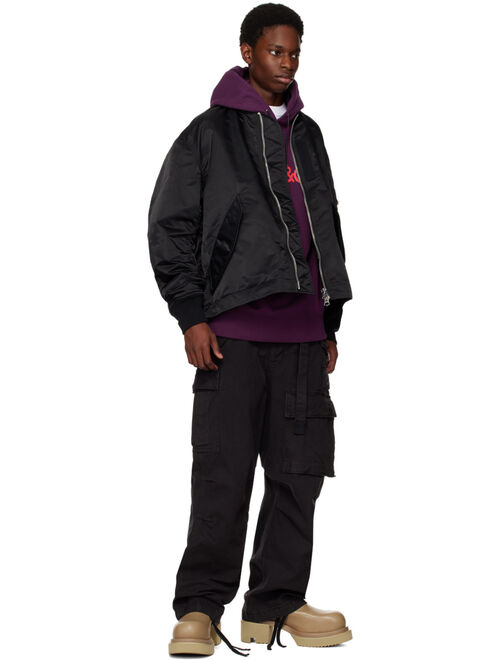 SACAI Purple On & On & On Hoodie