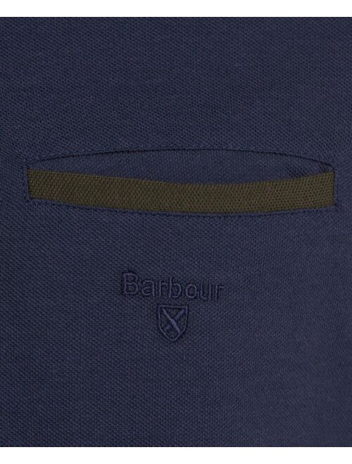 BARBOUR Men's Essential Long-Sleeve Pocket Polo Shirt