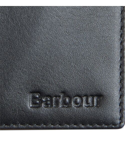 BARBOUR Colwell Small Leather Billfold Wallet