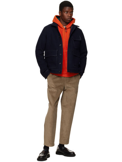 PS BY PAUL SMITH Orange Happy Hoodie