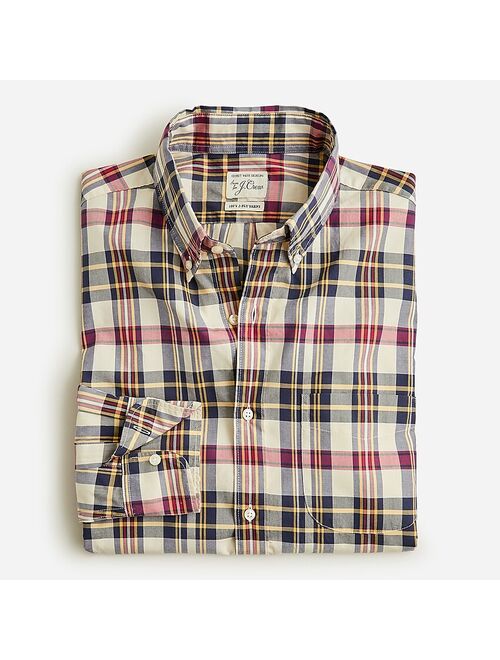 J.Crew Secret Wash cotton poplin shirt