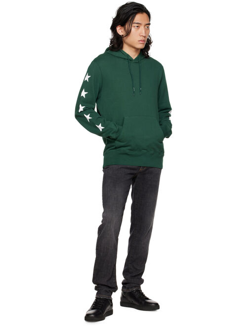 GOLDEN GOOSE Green Star Hoodie