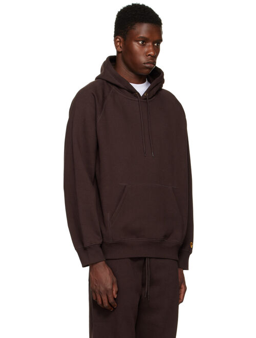 CARHARTT WORK IN PROGRESS Brown Chase Hoodie