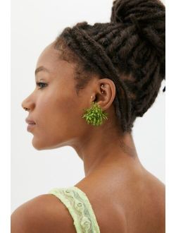 Zoe Statement Beaded Post Earring