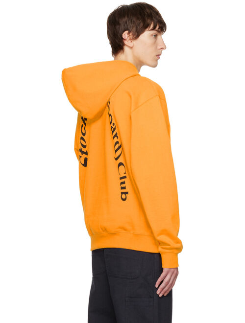 STOCKHOLM (SURFBOARD) CLUB Yellow Printed Hoodie