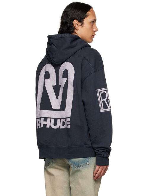 Black 'Banque De Rhude' Hoodie