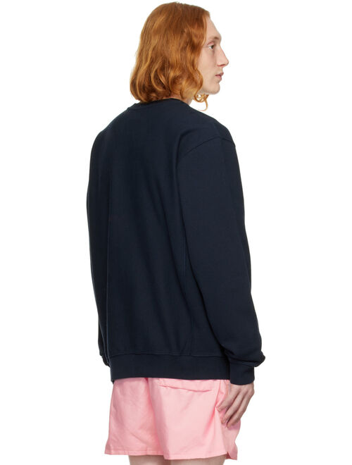 PALMES Navy 'Pleasure' Sweatshirt