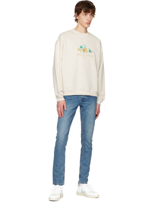 DROLE DE MONSIEUR Off-White Fleur Sweatshirt