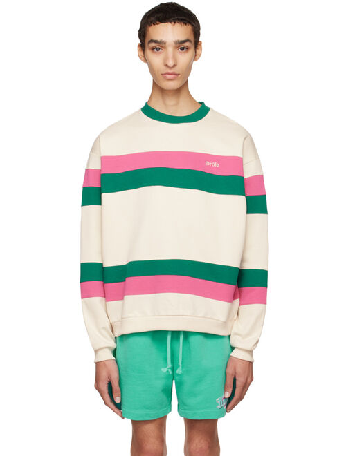 DROLE DE MONSIEUR Off-White 'Le Sweatshirt Rayures' Sweatshirt