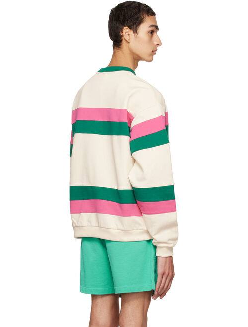 DROLE DE MONSIEUR Off-White 'Le Sweatshirt Rayures' Sweatshirt