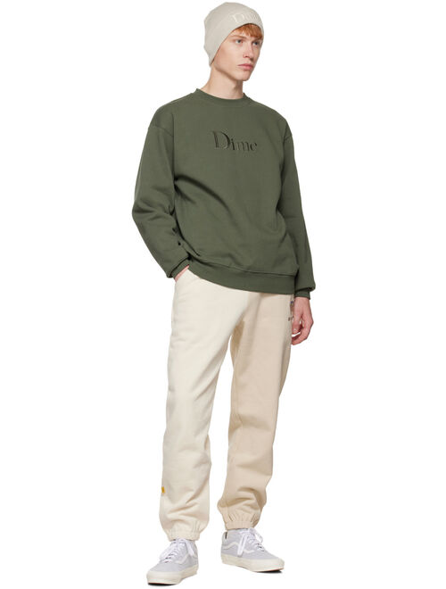 DIME Green Crewneck Sweatshirt