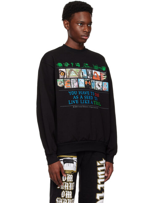 ONLINE CERAMICS Black Old Wisdom Sweatshirt