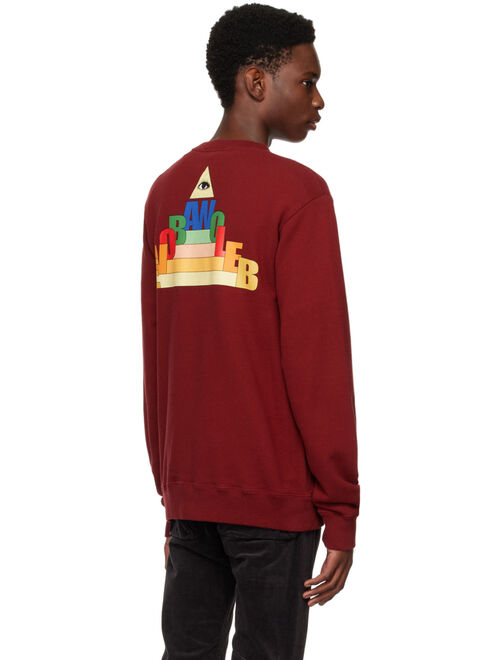 UNDERCOVER Red Graphic Sweatshirt