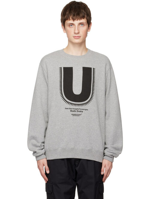 UNDERCOVER Gray 'U' Sweatshirt