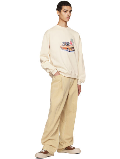 DROLE DE MONSIEUR Off-White 'Depart au Ski' Sweatshirt