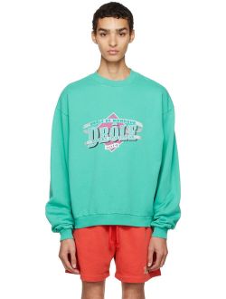 DROLE DE MONSIEUR Blue 'Apres Sport' Sweatshirt