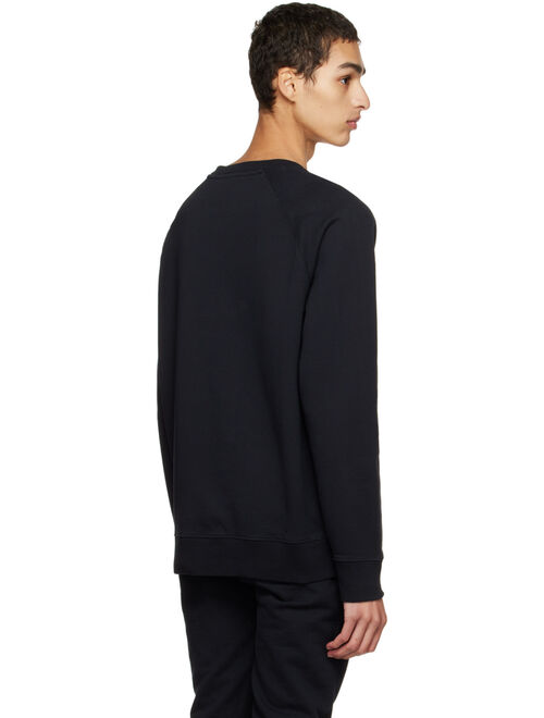 MAISON KITSUNE Black Fox Stamp Sweatshirt