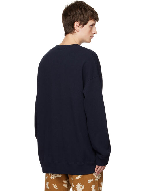 UNDERCOVER Navy Crewneck Sweatshirt