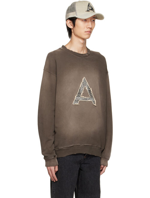 ALCHEMIST Brown Knotted Sweatshirt