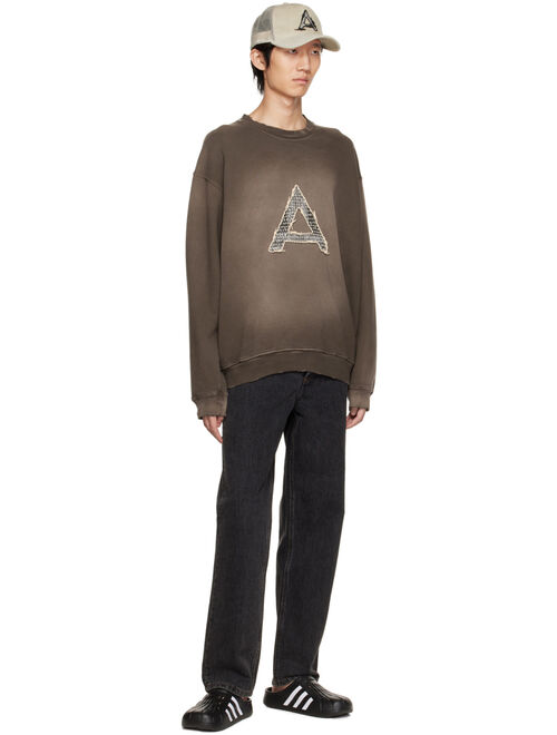 ALCHEMIST Brown Knotted Sweatshirt