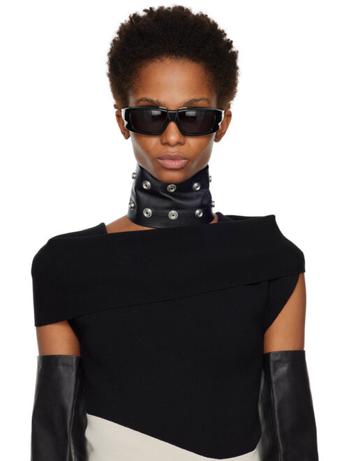 RICK OWENS Black Studded Choker