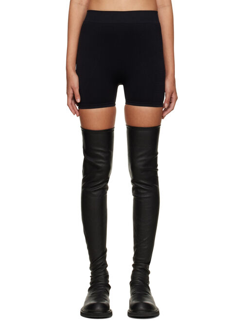 RICK OWENS Black Active Sport Shorts