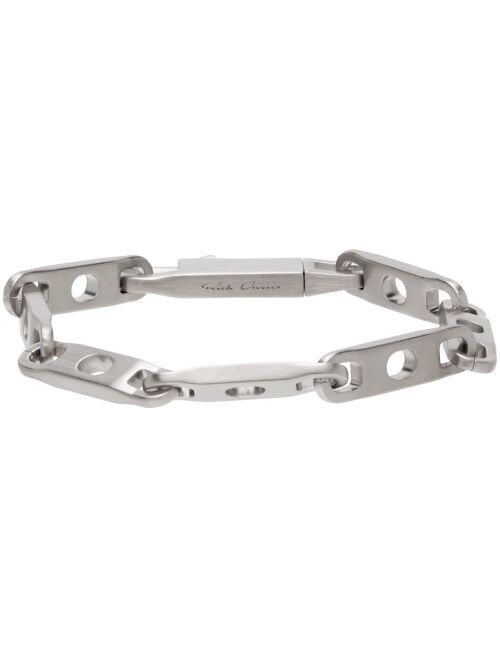 RICK OWENS Silver Chain Bracelet