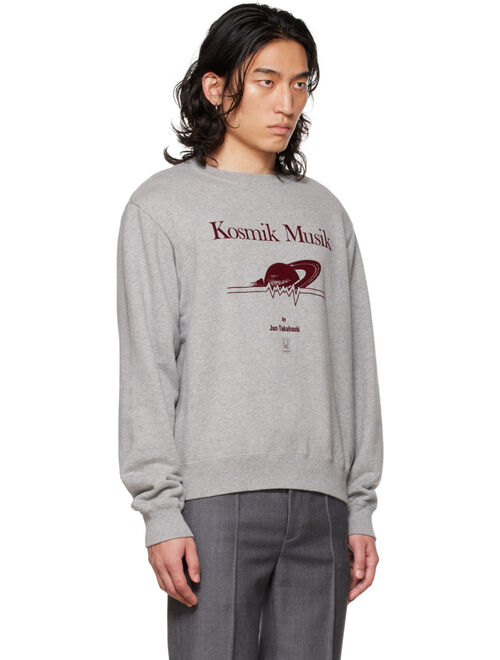 UNDERCOVER Gray Kosmik Musik Sweatshirt