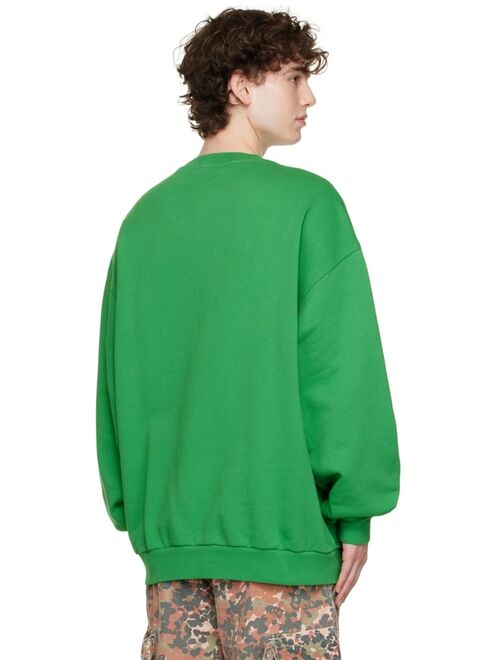 ACNE STUDIOS Green Bubble Sweatshirt