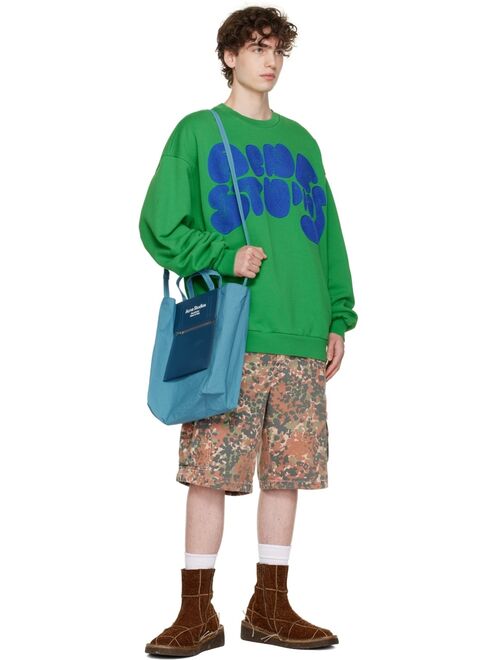 ACNE STUDIOS Green Bubble Sweatshirt