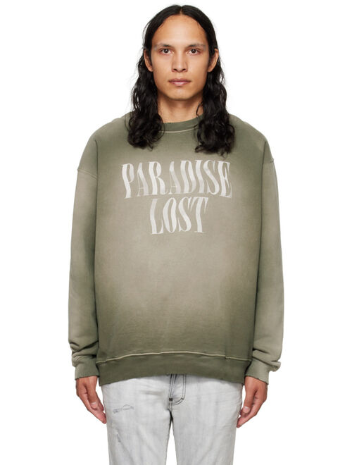 ALCHEMIST Green 'Paradise Lost' Sweatshirt