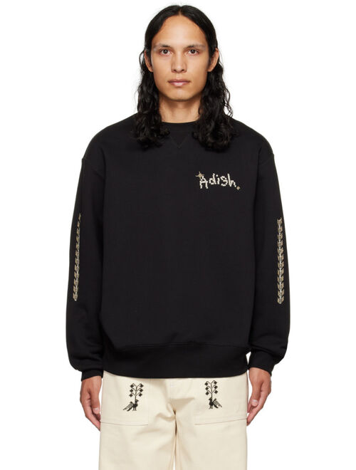 ADISH Black Tatreez Sweatshirt