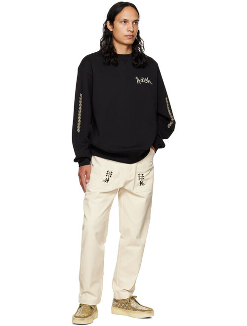 ADISH Black Tatreez Sweatshirt