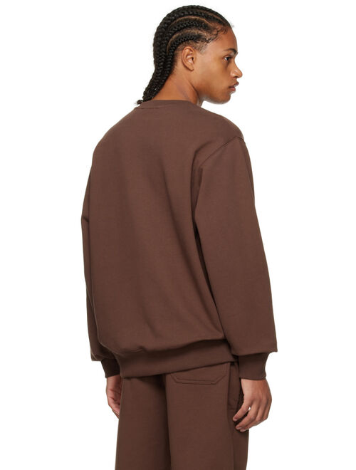 HELMUT LANG Brown Societas Sweatshirt