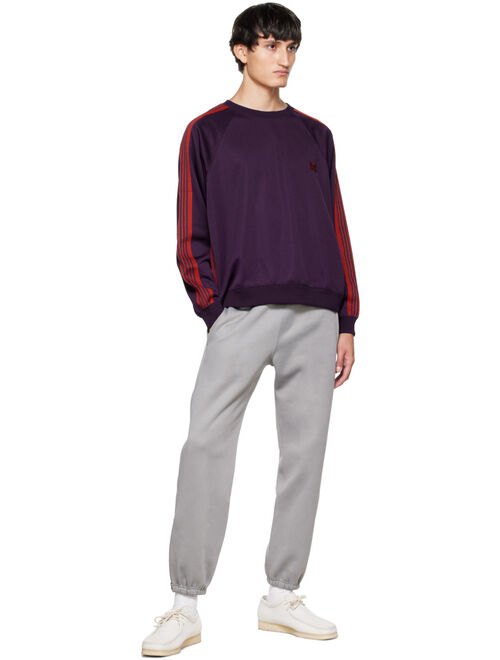 NEEDLES Purple Track Sweatshirt