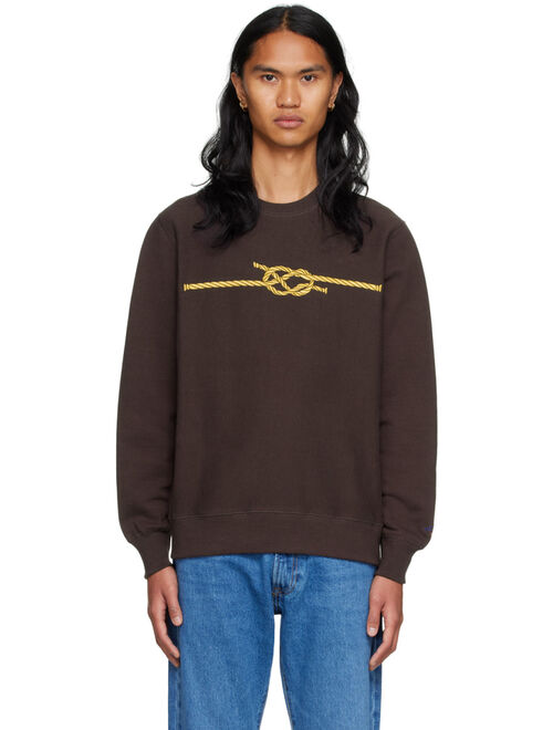 NOAH Brown Knot Sweatshirt