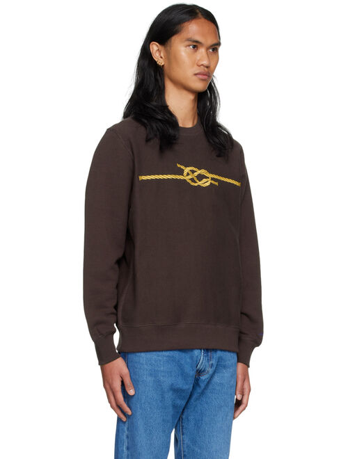 NOAH Brown Knot Sweatshirt