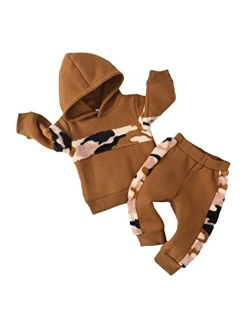 Sunny Piggy Toodler Baby Boy Clothes Long Sleeve Hoodie Pants Set Little Boy Clothing Cotton Sweatsuit Fall Winter Outfits