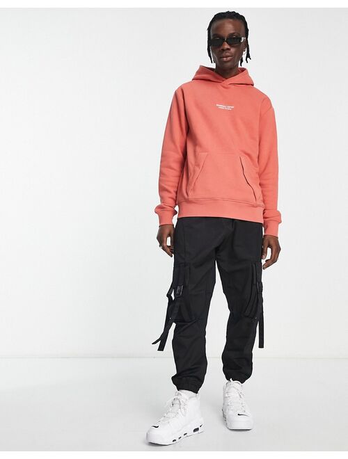 Marshall Artist siren hoodie in orange