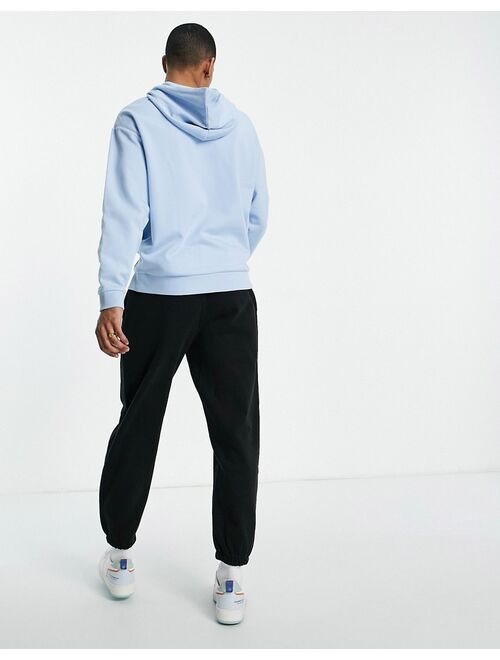 ASOS DESIGN oversized hoodie in pastel blue