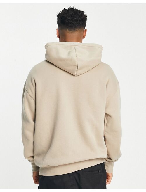 Hollister hoodie with logo in tan