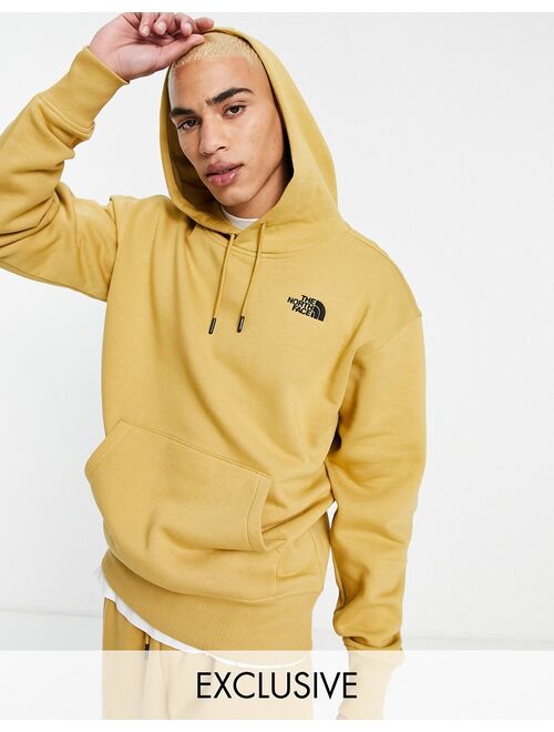 The North Face Essential hoodie in tan Exclusive at ASOS