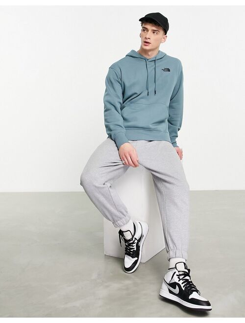 The North Face Essential hoodie in blue Exclusive at ASOS