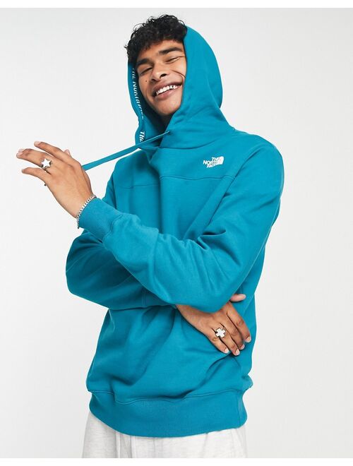 The North Face Zumu fleece hoodie in blue